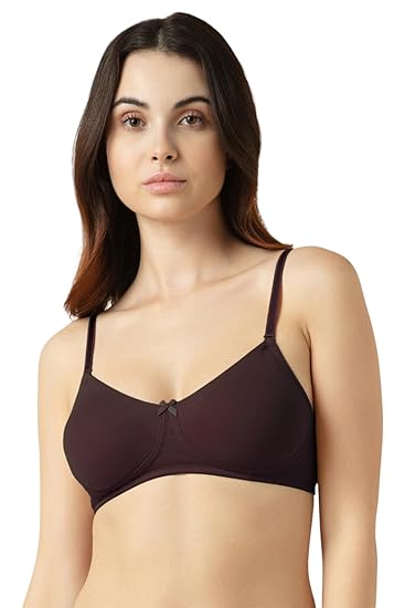 Van Heusen Women’s Cotton Wireless Non-Padded Shaper Bra – Full Coverage, Anti-Bacterial, Moulded Cups